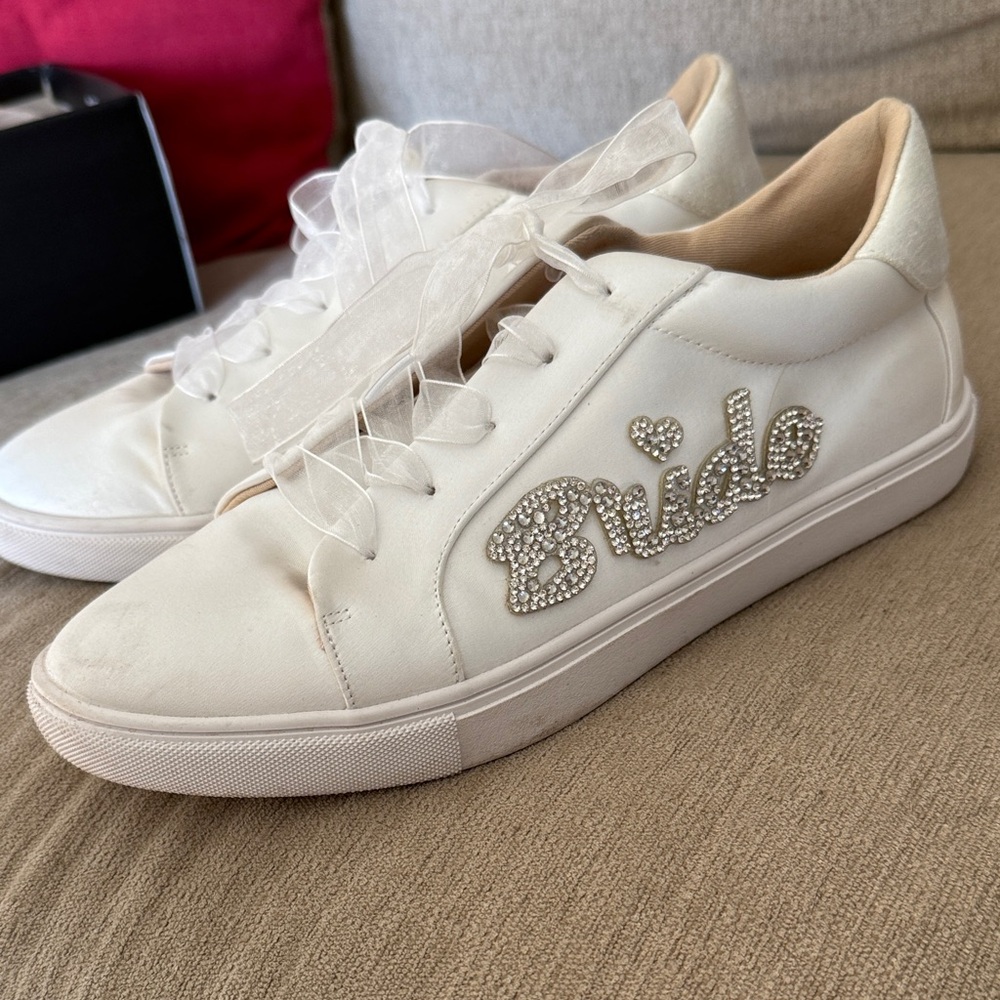 Betsy Johnson Bride Sneakers